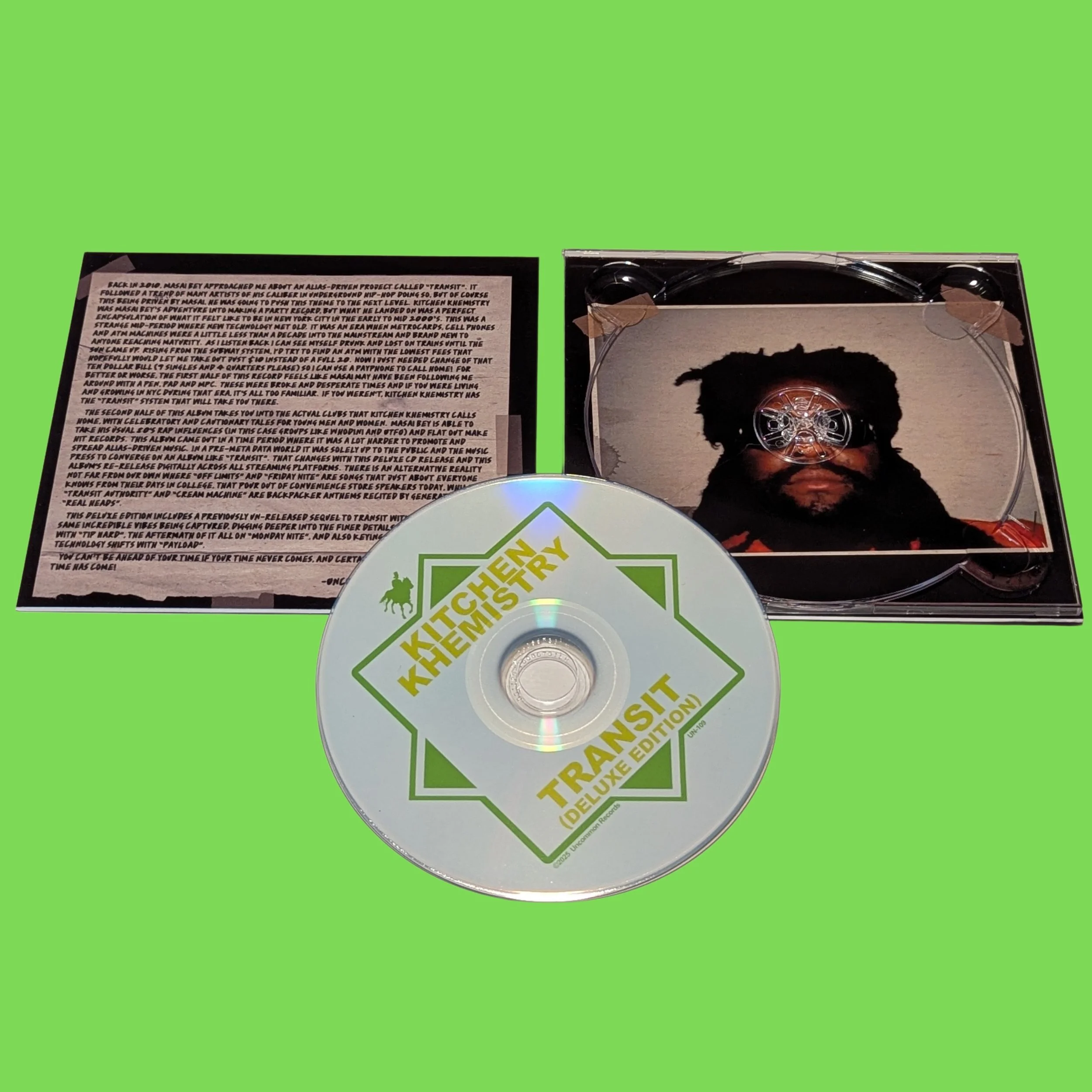 CRYAMY CD2枚セット Kitchen Khemistry (Masai Bey) - Transit (Deluxe Edition) Digipak